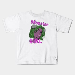 Monster girl Kids T-Shirt